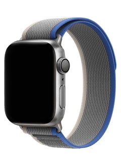 NIBEMINENT 3Pack for Apple Watch Band 49mm 45mm 44mm 42mm Alpine Loop Band, Trail Ocean Compatible with Ultra/8/7/SE/6/5/4/3/2/1 Yellow/Beige/Dark Grey  - Image 3