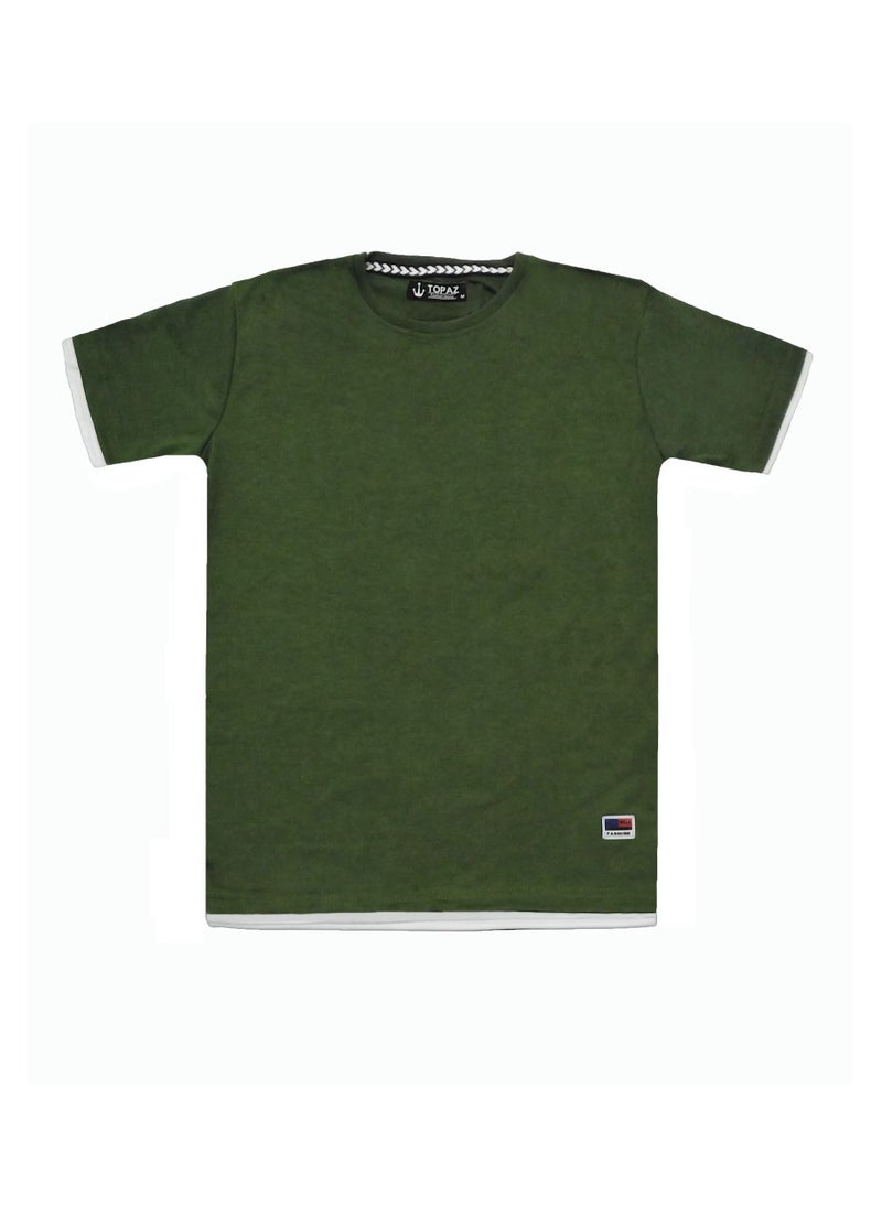 TOPAZ - Men's T-shirt - olive - Image 1
