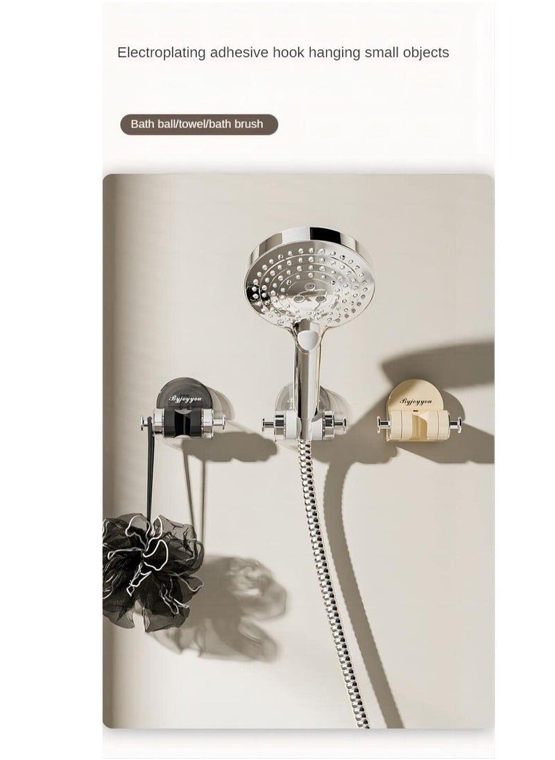 Generic Vacuum Suction Cup Shower Holder, Vacuum Suction Showerhead Holder Adjustable Bidet Spray Holder, Reusable, Removable Shower Holder (Transparent Colours)  - Image 4