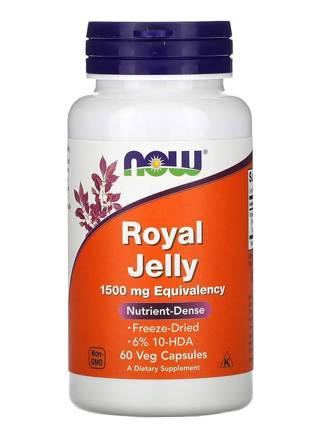 now Royal Jelly 1500 Mg Caps 60 Count