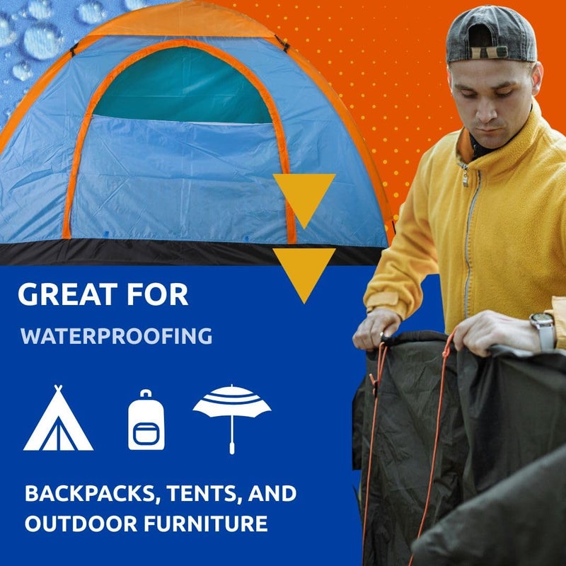 Nikwax Tent & Gear, Tent & Gear Solarproof, 1000ml Concentrate, Waterproofing and UV Protector, Rain Protector, Restores DWR Water Repellency on Outdoor Fabric, Rain Fly, Canvas, Covers, Backpacks - Image 2