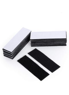 Excefore Heavy Duty Mounting Tape Double-Side Reclosable Hook Loop Strips Tape Sticky Fastener Waterproof Indoor Outdoor Use for Holds Picture Frame and Tools  - Image 1