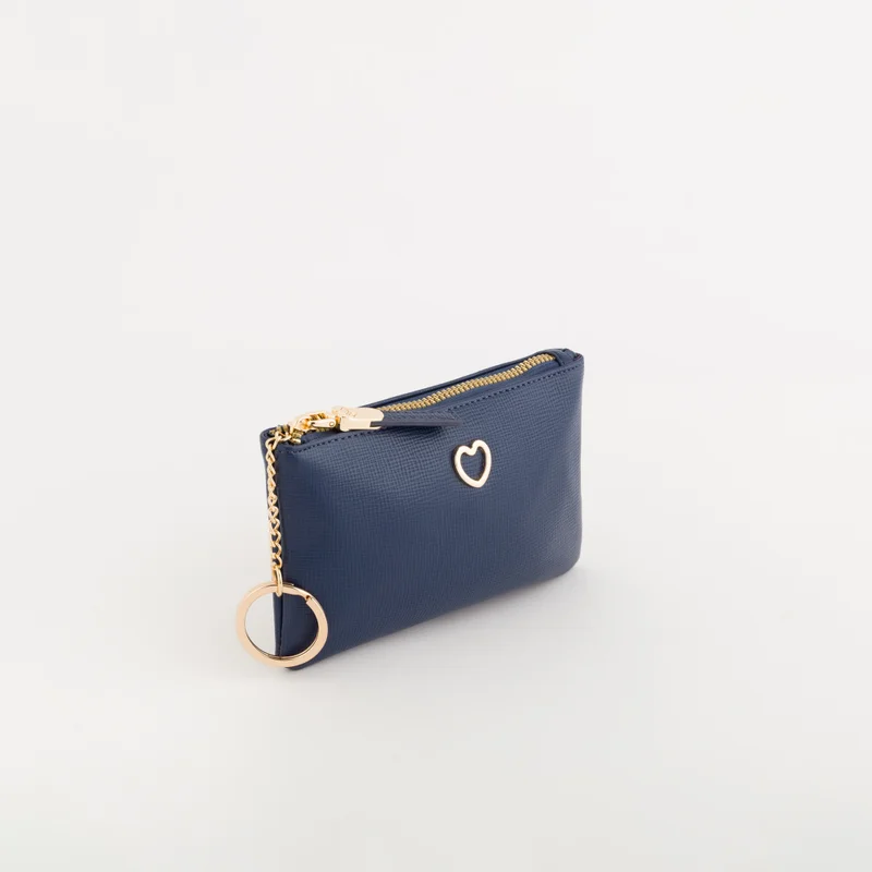 كاربيزا Women's Keyring Coin Purse Dalia Wallet V3 Navy Blue
