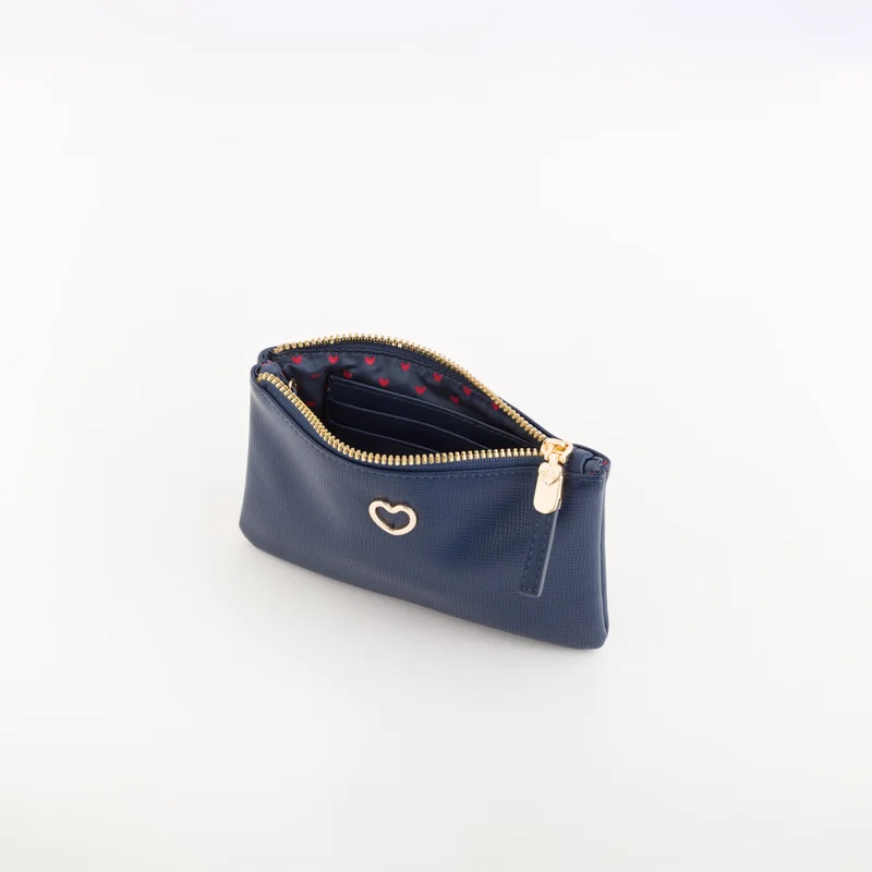 كاربيزا Women's Keyring Coin Purse Dalia Wallet V3 Navy Blue