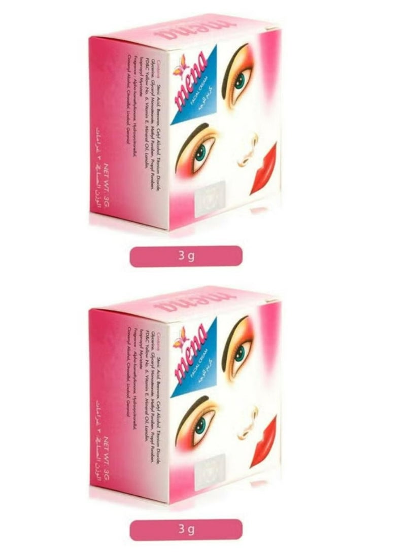 Mena Facial Cream 3 g 2 pcs