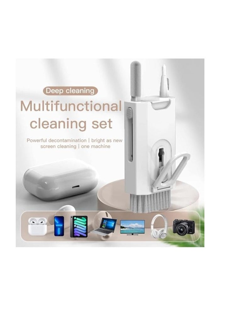 Executive LLC 8 in 1 Cleaner Kit with Spray Upgrade Multifunctional Electronics Keyboard Cleaner Kit Airpod Pro Cleaning Pen Brush Tools for Earbuds MacBook Headphone Earphones iPad iPhone (With Fluid)  - Image 2