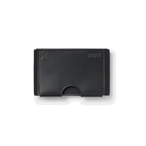The Ridge Ridge Biflex Wallet for Men - Slim Minimalist Compact Wallet with RFID Protected Lining, Leather Front Pocket Wallets for Men (MKBHD) - Image 1