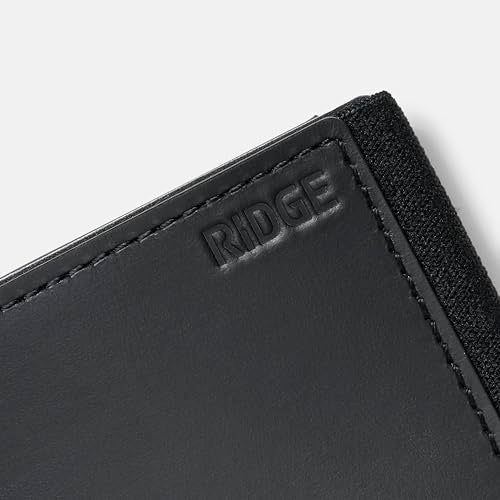 The Ridge Ridge Biflex Wallet for Men - Slim Minimalist Compact Wallet with RFID Protected Lining, Leather Front Pocket Wallets for Men (MKBHD) - Image 4