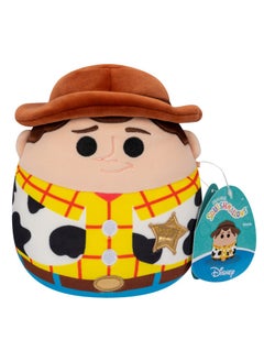 SQUISHMALLOW 7 inch Disney Woody , Officially Licensed Kellytoy Plush Toy, Colorful Soft Toy, Gift for Kids, Girls & Boys  - Image 1
