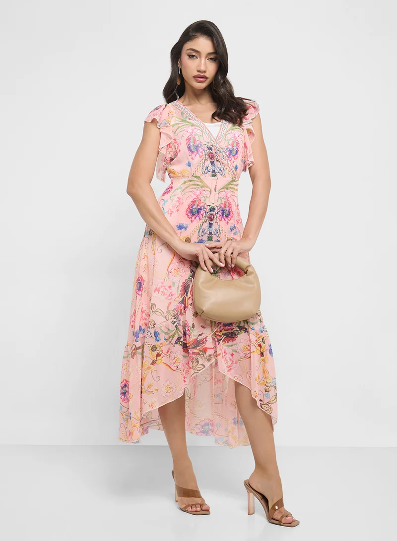 ELLA Floral Print Dress
