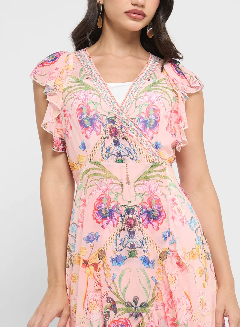 ELLA Floral Print Dress