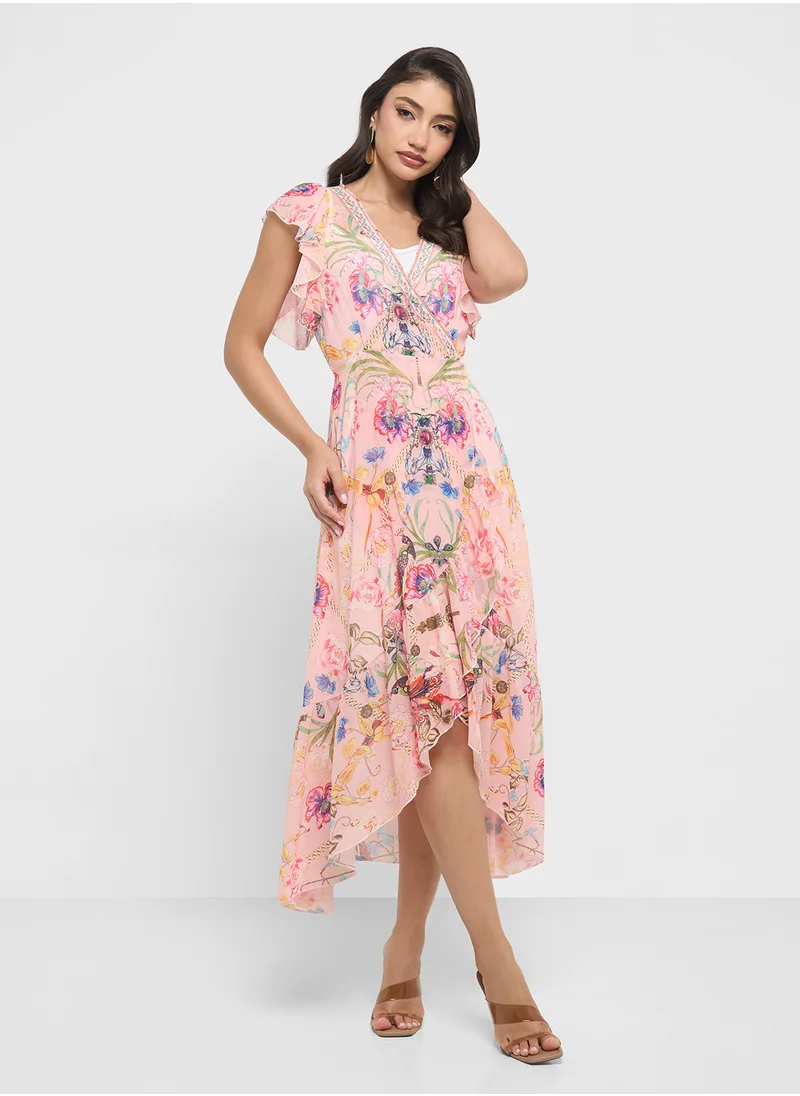 ELLA Floral Print Dress
