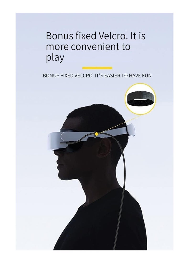 Link Cable 3M Compatible with Meta Quest Pro/Oculus Quest 2 Accessories and PC/Steam VR, High Speed PC Data Transfer, USB 3.0 to USB C Cable for VR Headset and Gaming PC - Image 4