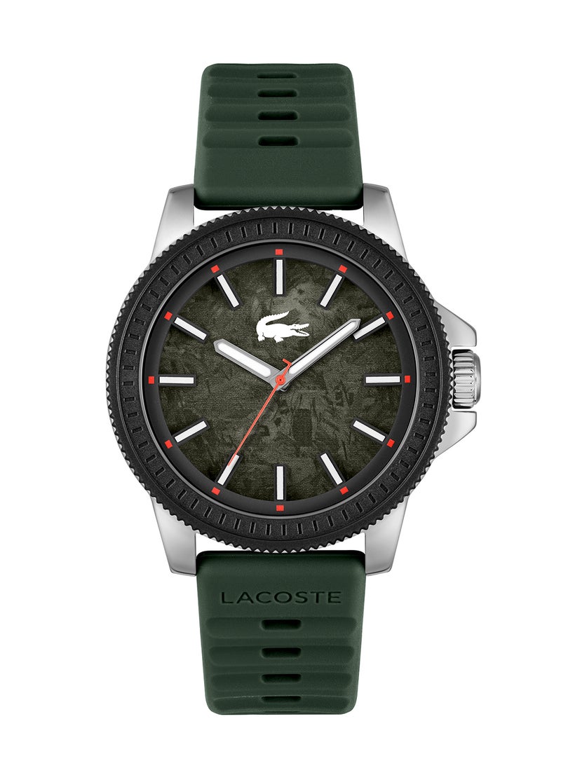 LACOSTE LACOSTE ROUND ANALOG MEN'S KHAKI CASE WATCH - 2011357  - Image 2