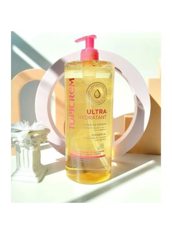 Topicrem Uh Shower Oil for Sensitive and Dry Skin 1000ml - Image 2