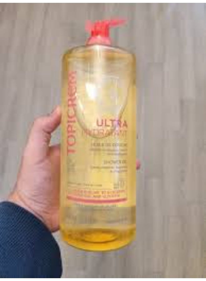 Topicrem Uh Shower Oil for Sensitive and Dry Skin 1000ml - Image 4