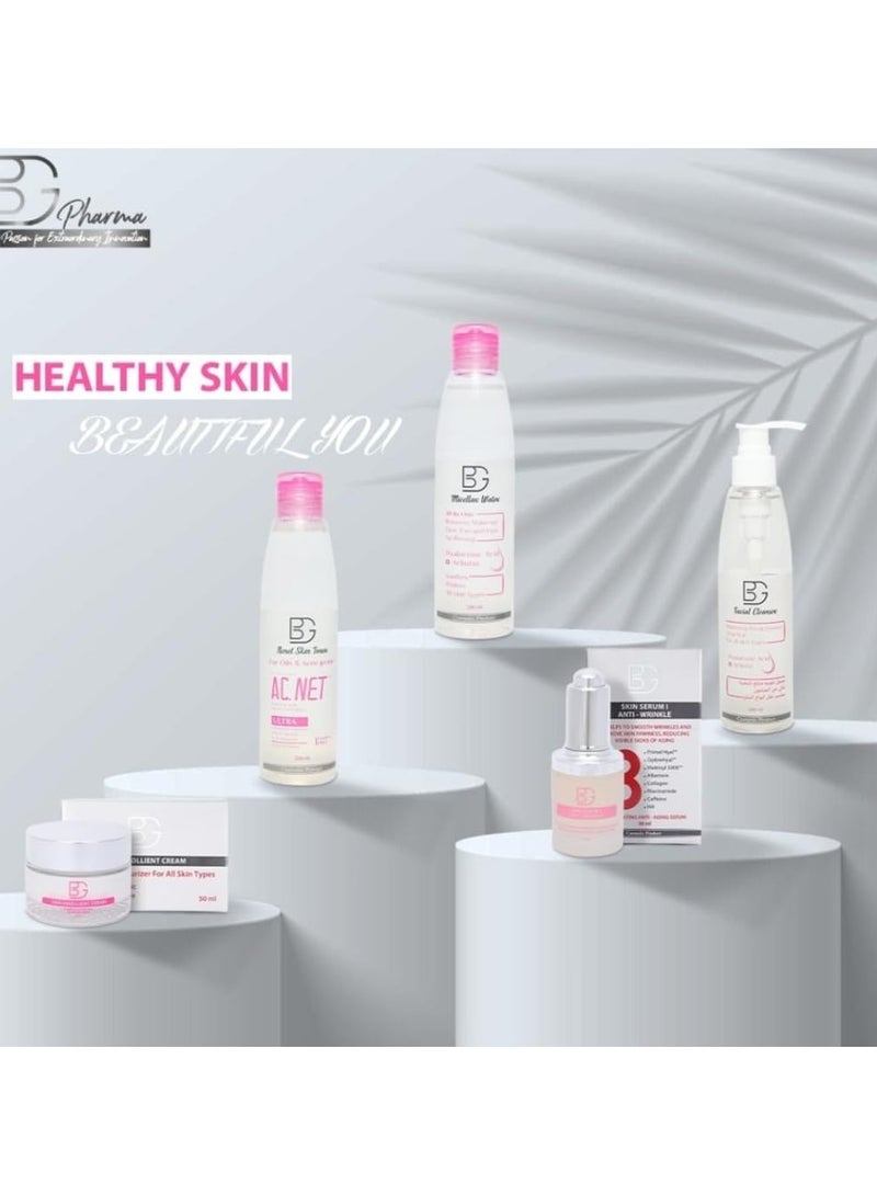 BG Micellar Water – Gentle Makeup Remover & Facial Cleanser – Hydrating Formula for Face, Eyes & Lips – Suitable for Sensitive Skin – Daily Skincare – 100ml - Image 3