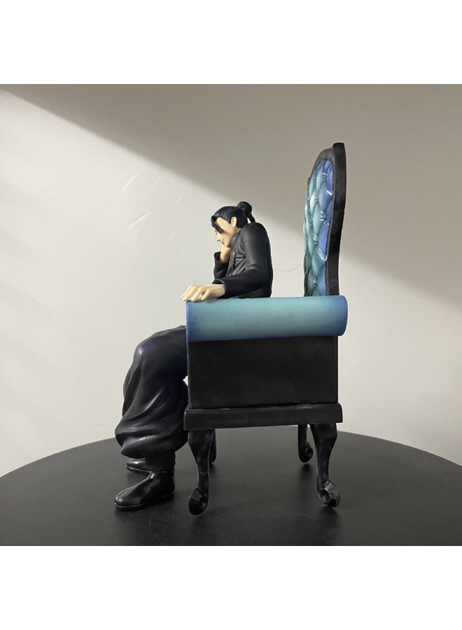 هالامودو جوجوتسو كايسن جلس سوغورو جيتو على شكل أريكة ، ديكور مكتب غامض وهدية عيد ميلاد 24 سم - Image 5