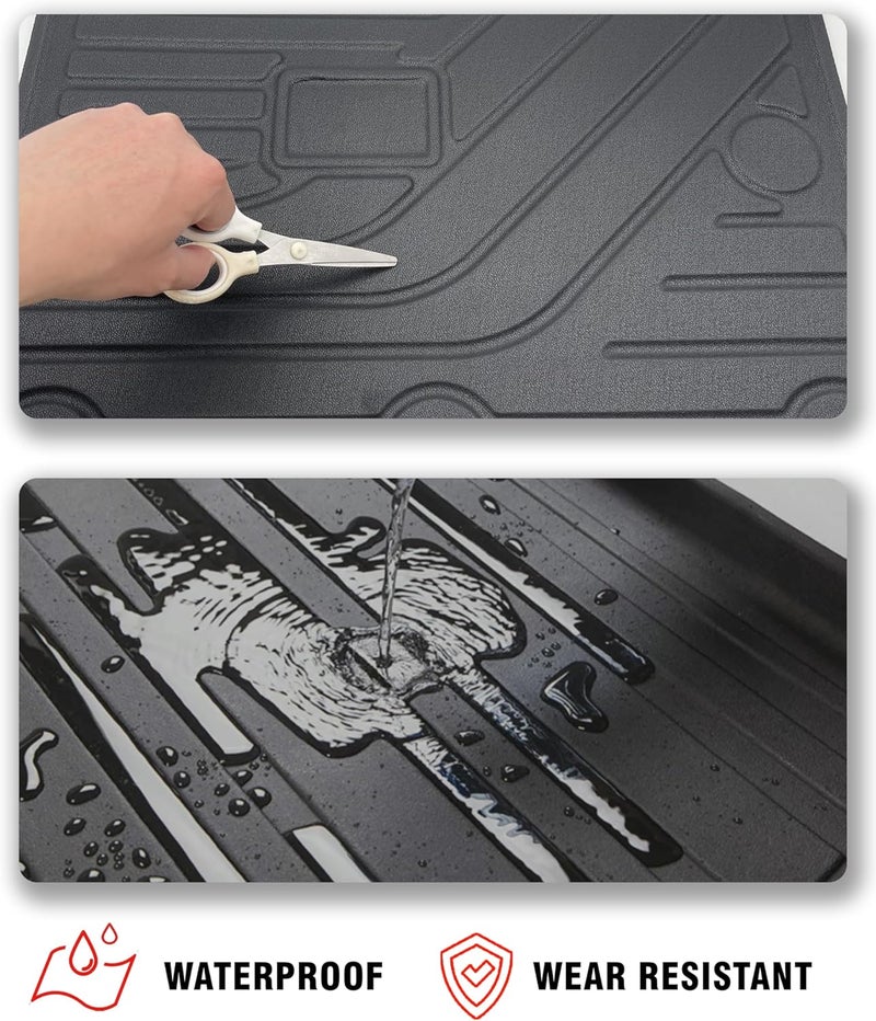 YEBOOCA Cargo Liner for 2020-2024 Lincoln Aviator - Trunk Mat and Back Seat Cover Protector - Image 5