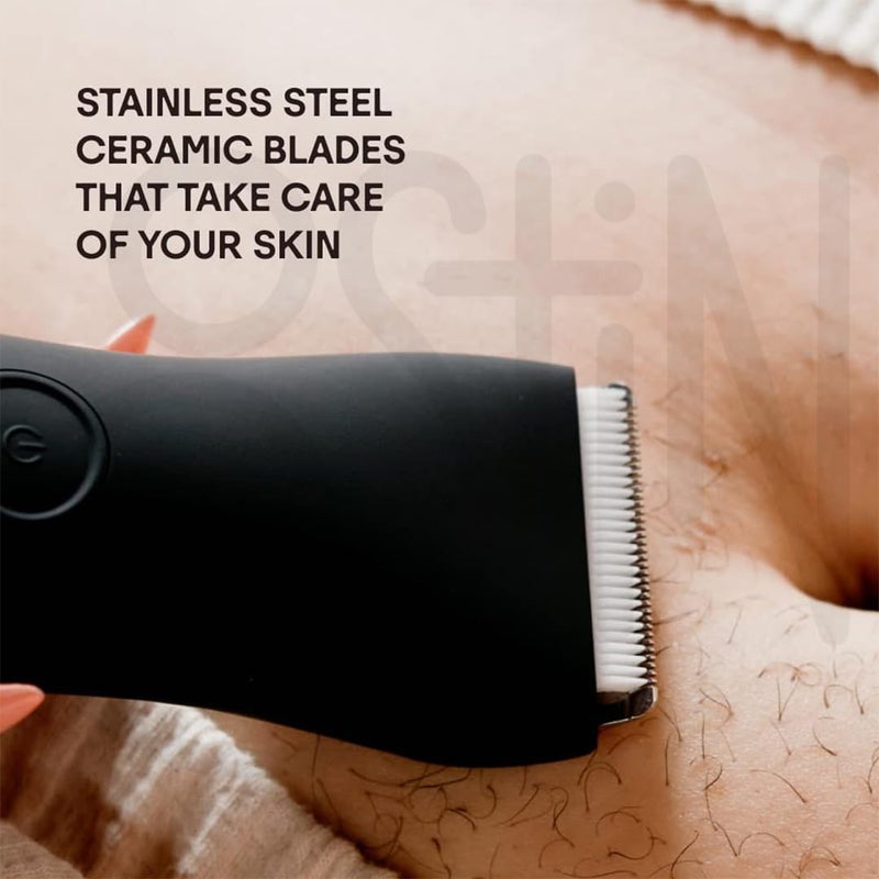 Ostin Beard Trimmer For Men Adjustable Electric Hair Trimmer for Adults With 2 Comb Hair Clipper Cordless Rechargeable Hair Trimmer Kit For Home Use - Image 2