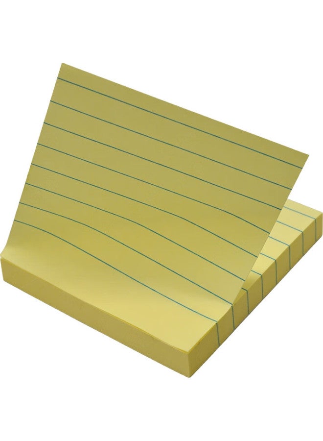 Stickn Sticky Notes, N Times, Horizontal Line, Memo Pad, Notepad, 76*76Mm, 100 Sheets/Book, 31073 - Image 2