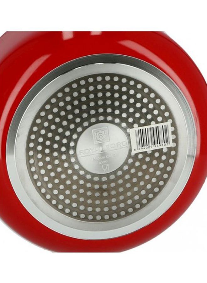 Royalford Casserole With Glass Lid Red - Image 4