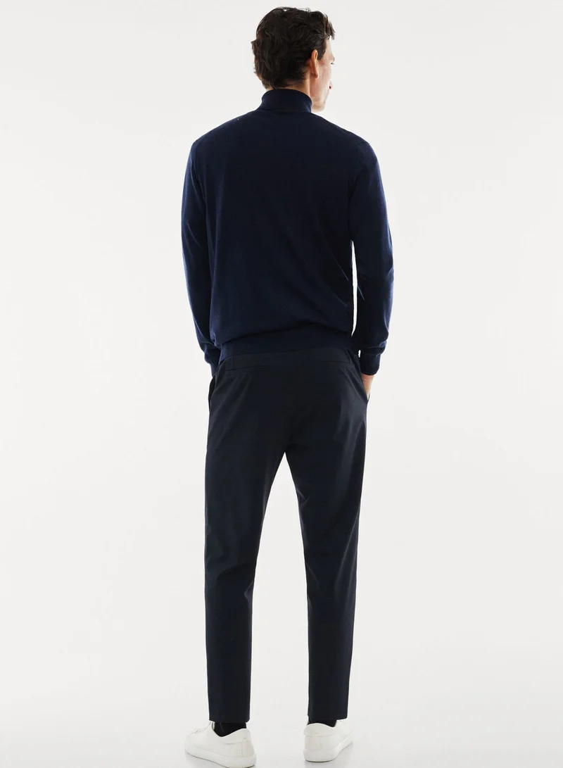 Mango Man Essential Turtle Neck Sweater