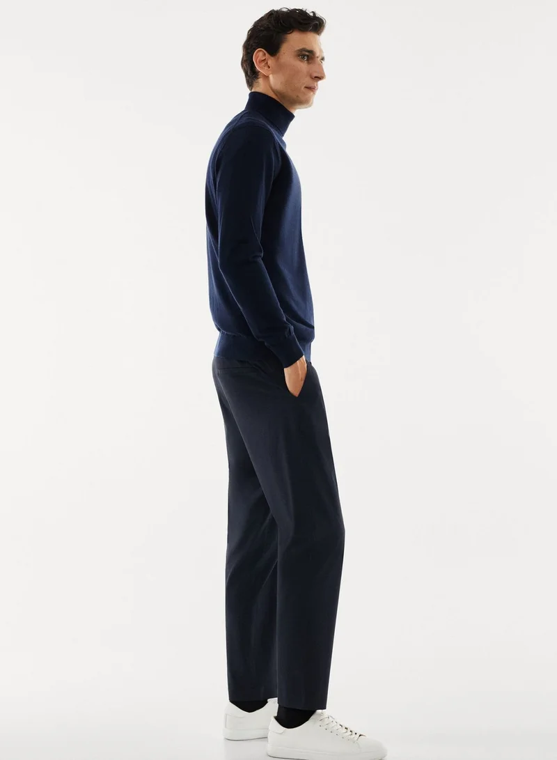 Mango Man Essential Turtle Neck Sweater