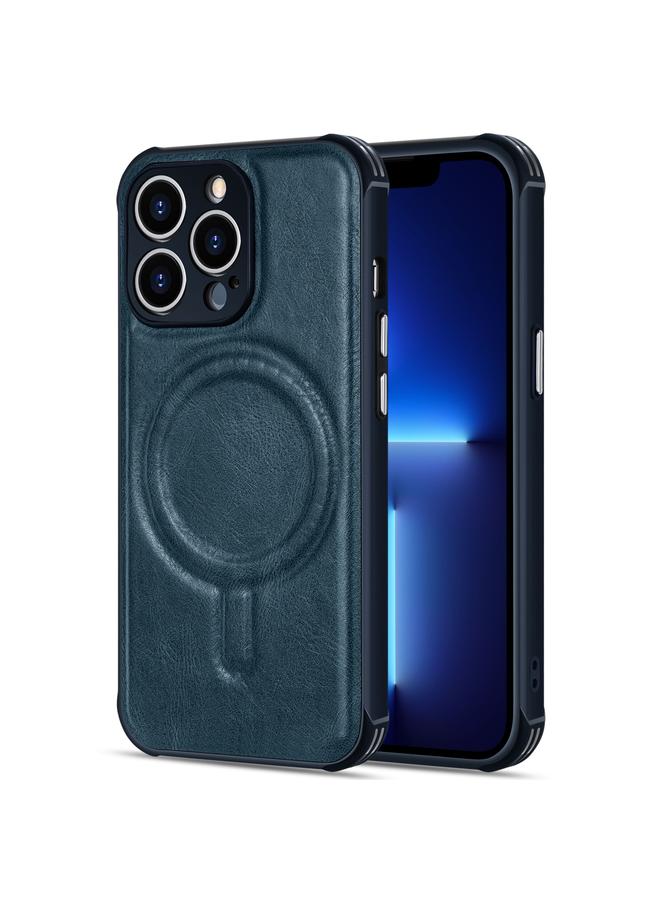 Zaboon Case For iPhone 11 Pro Crazy Horse Cowhide Leather Magnetic Phone Case - Image 1