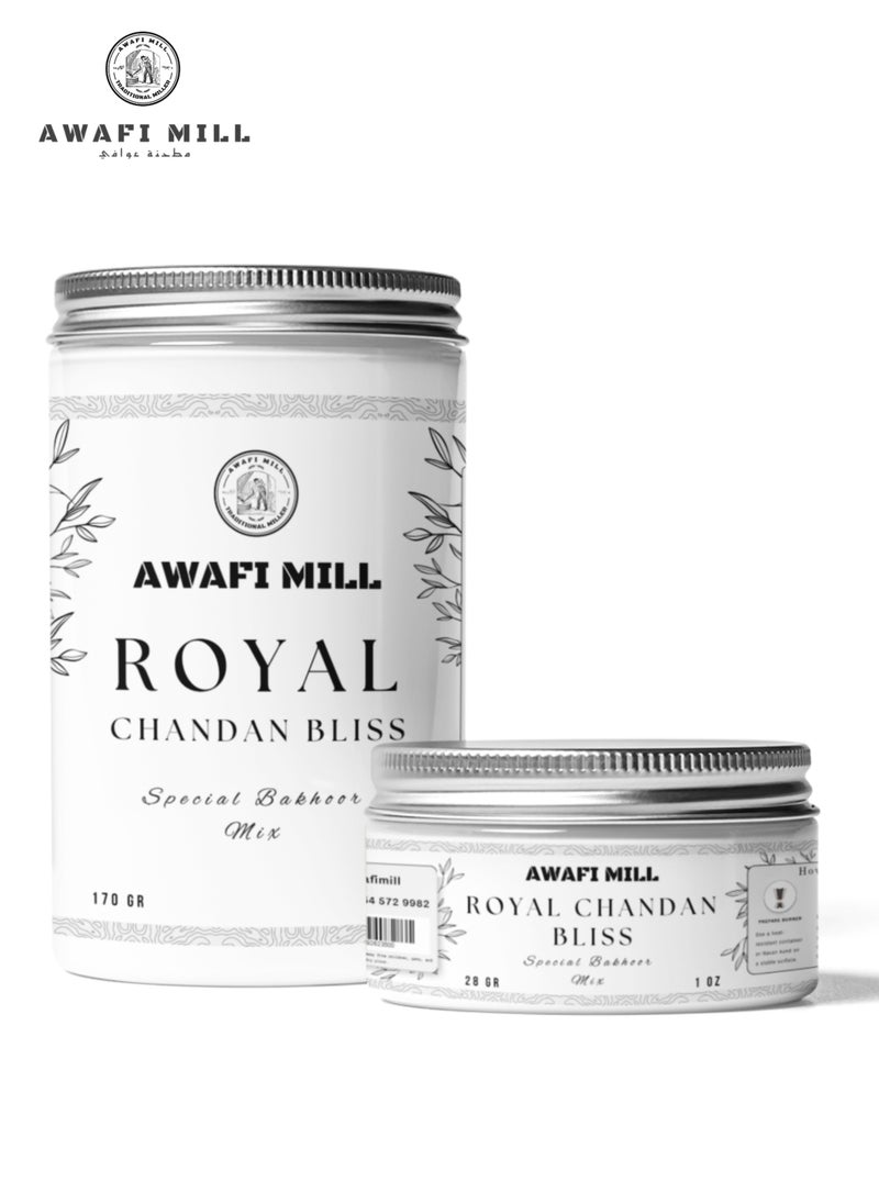 Awafi Mill - AWAFI MILL Royal Chandan Bliss Bakhoor Mix – Specially Crafted Incense for Spiritual and Aromatic Bliss - Image 1