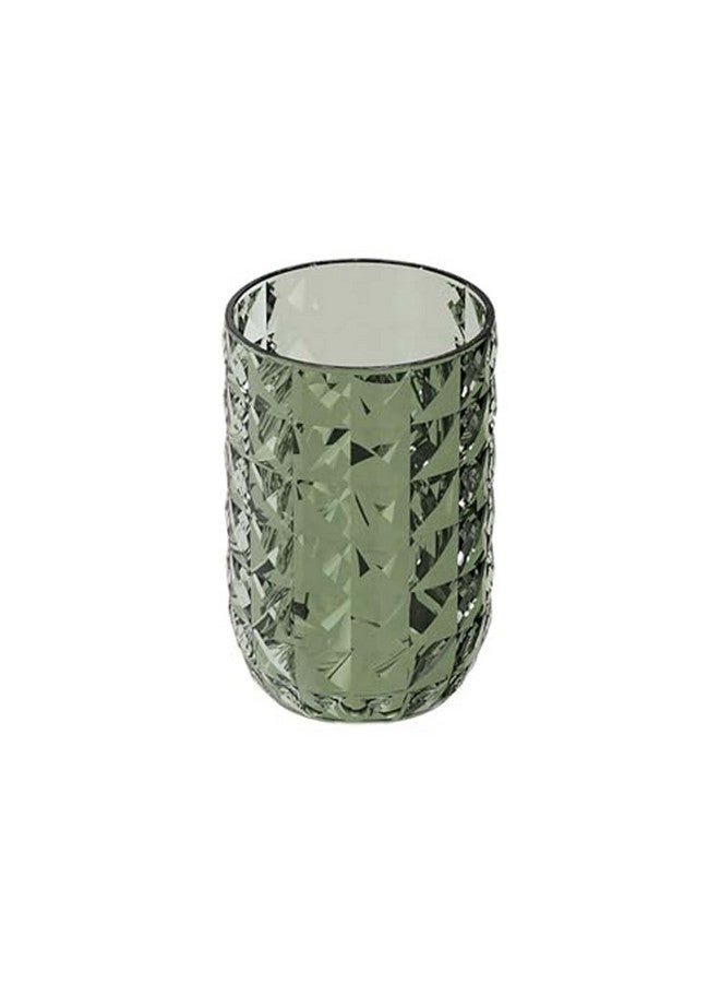 Kuber Industries Toothbrush Cup Holder | for bathroom and Travelling | Dust Proof | YM.6238D | Dark Green - Image 2