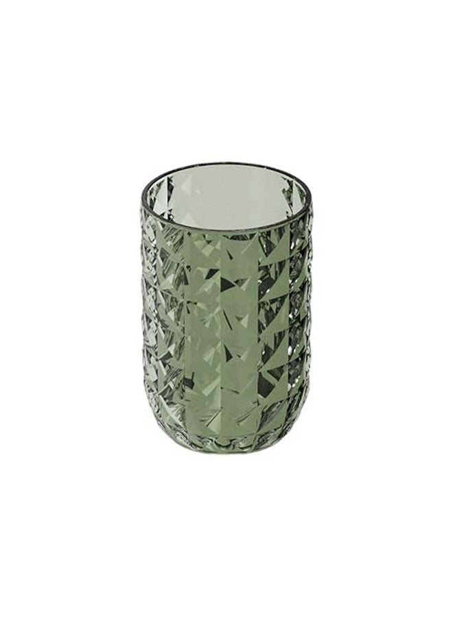 Kuber Industries Toothbrush Cup Holder | for bathroom and Travelling | Dust Proof | YM.6238D | Dark Green - Image 1