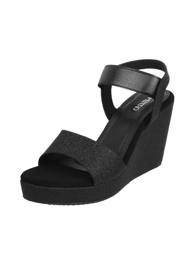 Metro Women Black Wedge Heel Fashion Sandal UK/7 EU/40 (34-95) - pzsku/Z372B86A421D6344AF191Z/45/_/1741329745/e576daa4-efc4-4d93-9571-13be97e79a26