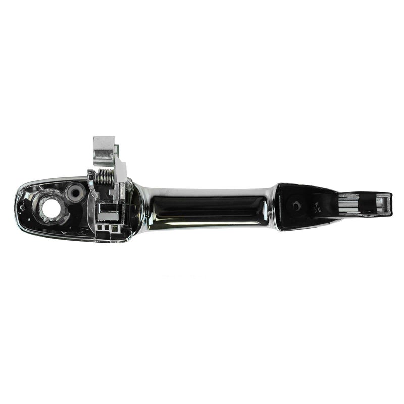 TRQ Front Left Exterior Door Handle Chrome Drivers Side Compatible with 2004-2009 Mazda 3 2003-2008 6 2007-2012 CX-7 2007-2015 CX-9 2004-2008 RX-8 - Image 2