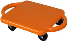 Rilekh Scooter Board with Handles, Sitting Scooter for Kids Indoor Play Equipment, Fun Scoot Board with Non-Marring Plastic Casters for Children (Color May varry) - Image 5