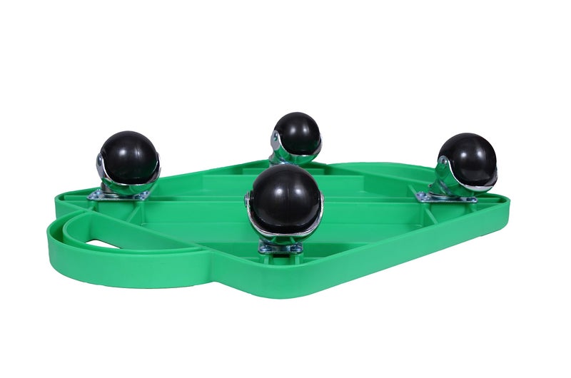 Rilekh Scooter Board with Handles, Sitting Scooter for Kids Indoor Play Equipment, Fun Scoot Board with Non-Marring Plastic Casters for Children (Color May varry) - Image 2