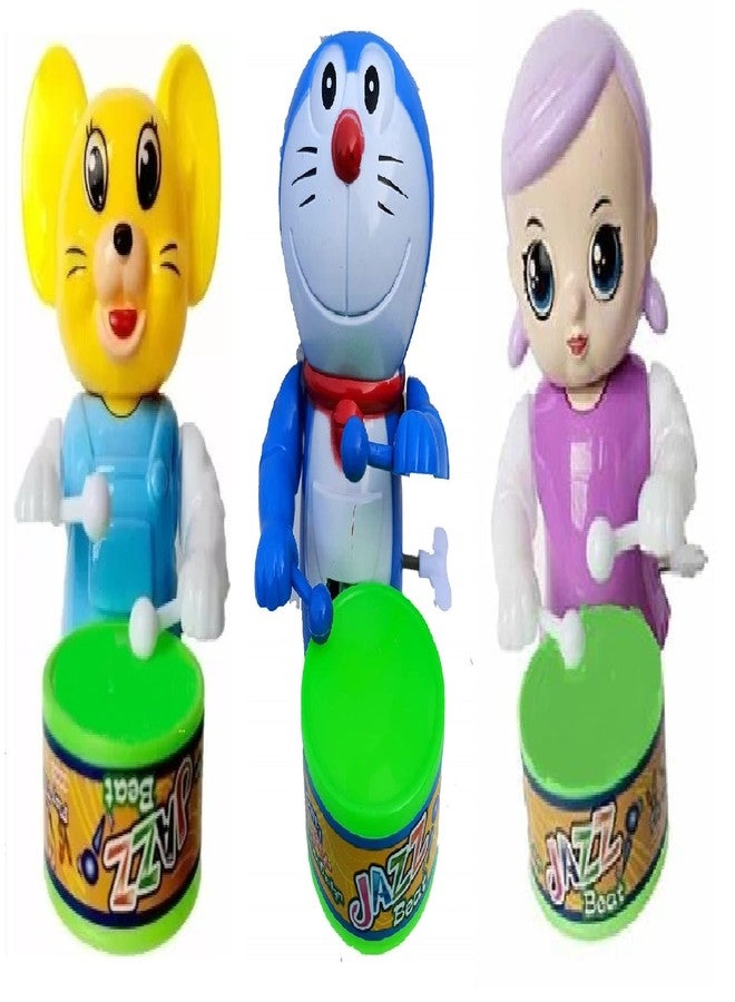 SHANVI Toys Cute Drummer Pet Toys with Dancing Action for Kids Toys Sound Toys Key-Operated CAT-Dore_Baby-03 - Image 1