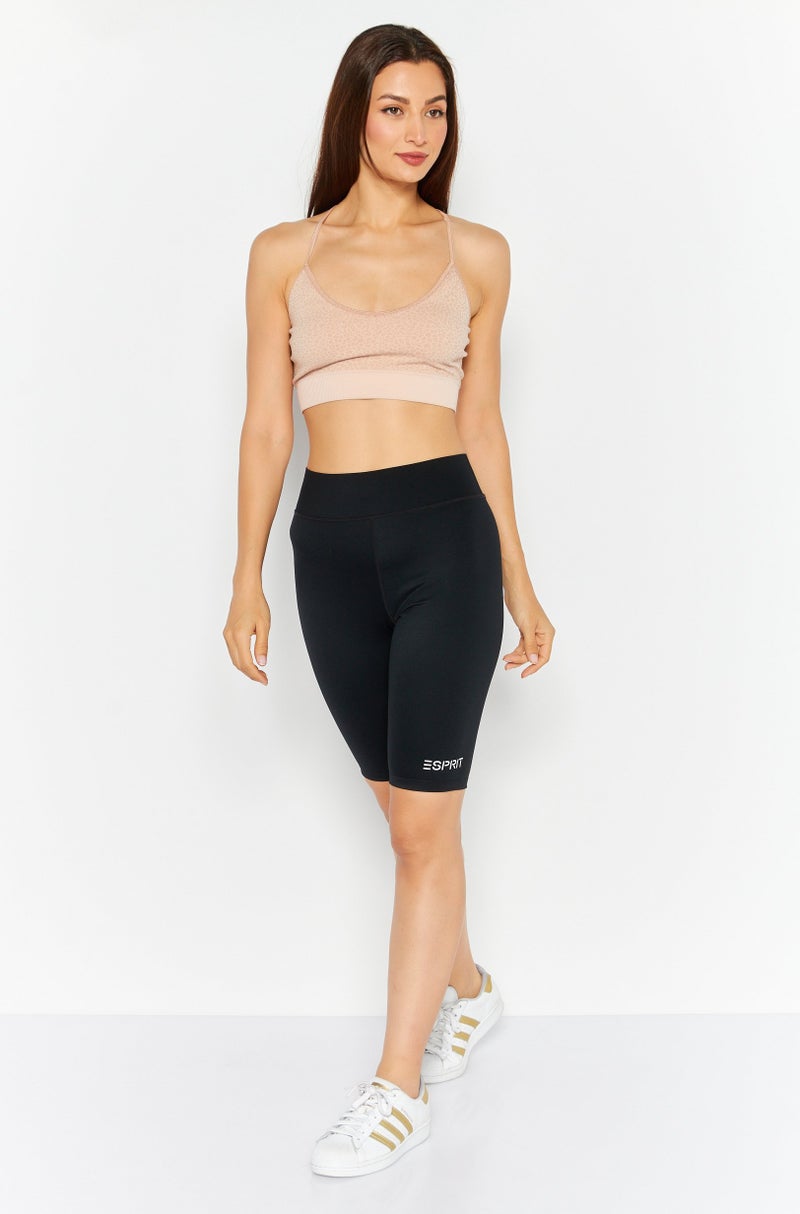 ESPRIT شورتات دراجة ضيقة للنساء، أسود - Image 2