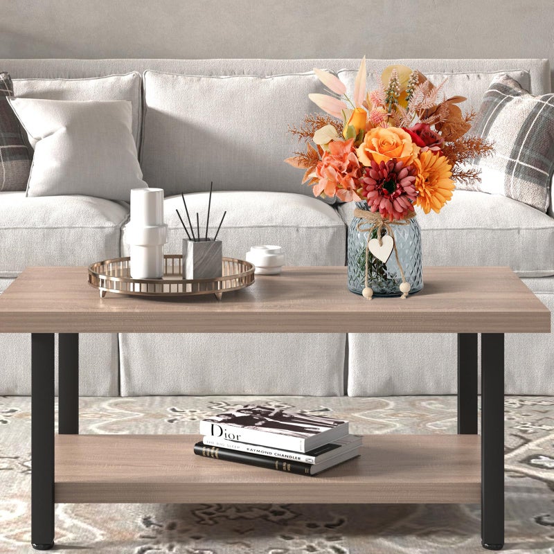 Leftover Fake Fall Flowers in Vase,Fall Silk Flower Arrangements,Fall Centerpieces for Tables,Faux Flowers for Vase,Artificial Flowers for Autumn Decor,Home Decor Living Room - Image 2