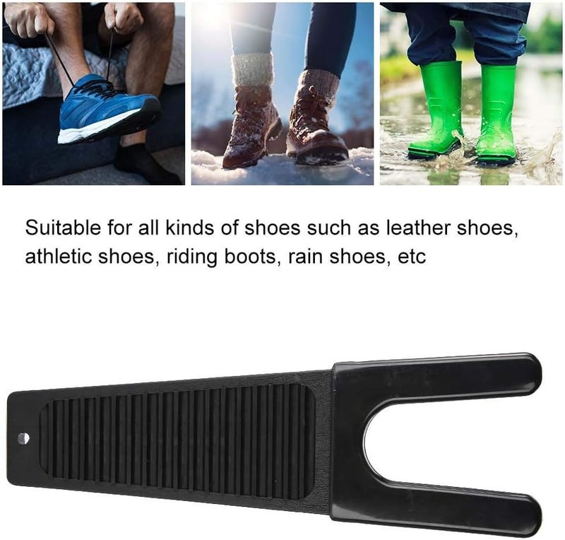 woobles Boot Jack, Heavy Duty Boot Puller Anti-Slip Shoe Remover Pull with Scraper for Mud Remover Garden Soil Clay Remover - Image 2