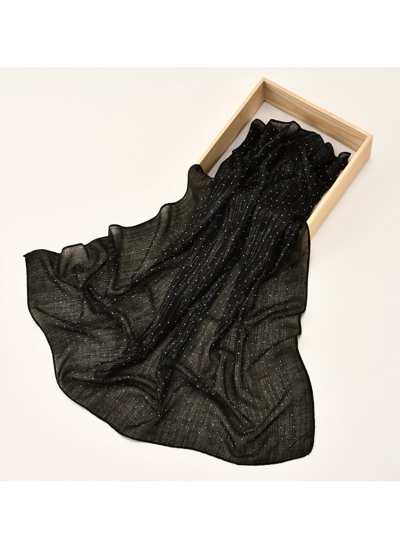 Satin Large Square Head Scarf for Women Hijab Head Scarf Lightweight Shimmer Scarves Crepe Wedding Shawl and Wrap - Image 3