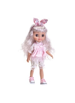 xozgdovg Blinking Doll with Dress-up Outfits - A Dream Toy for Girls 