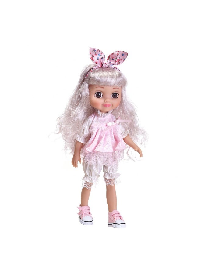 xozgdovg Blinking Doll with Dress-up Outfits - A Dream Toy for Girls 
