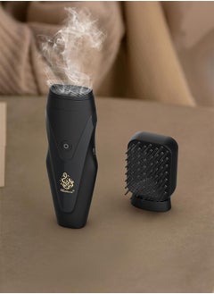 Bukhoon Electric incense burner V4 with hair comb and interchangeable head for car and home use, black.  - Image 4