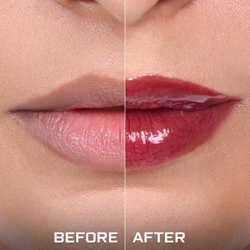 KIRO Ceramide Drip Tinted Lip Glaze - Berry Ganache - Image 2