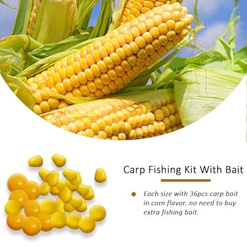 Dovesun 41PCS/151PCS Carp Fishing Hair Rigs Baits Carp Rigs Kit Fishing Equipment Accessories Size #6/#4/#2 - Image 3