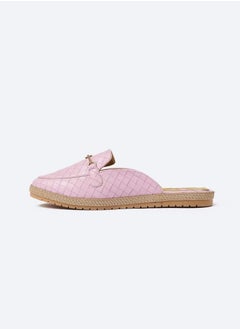 زهوة Slipper Circled  Accessories Leather Flat  - Image 4