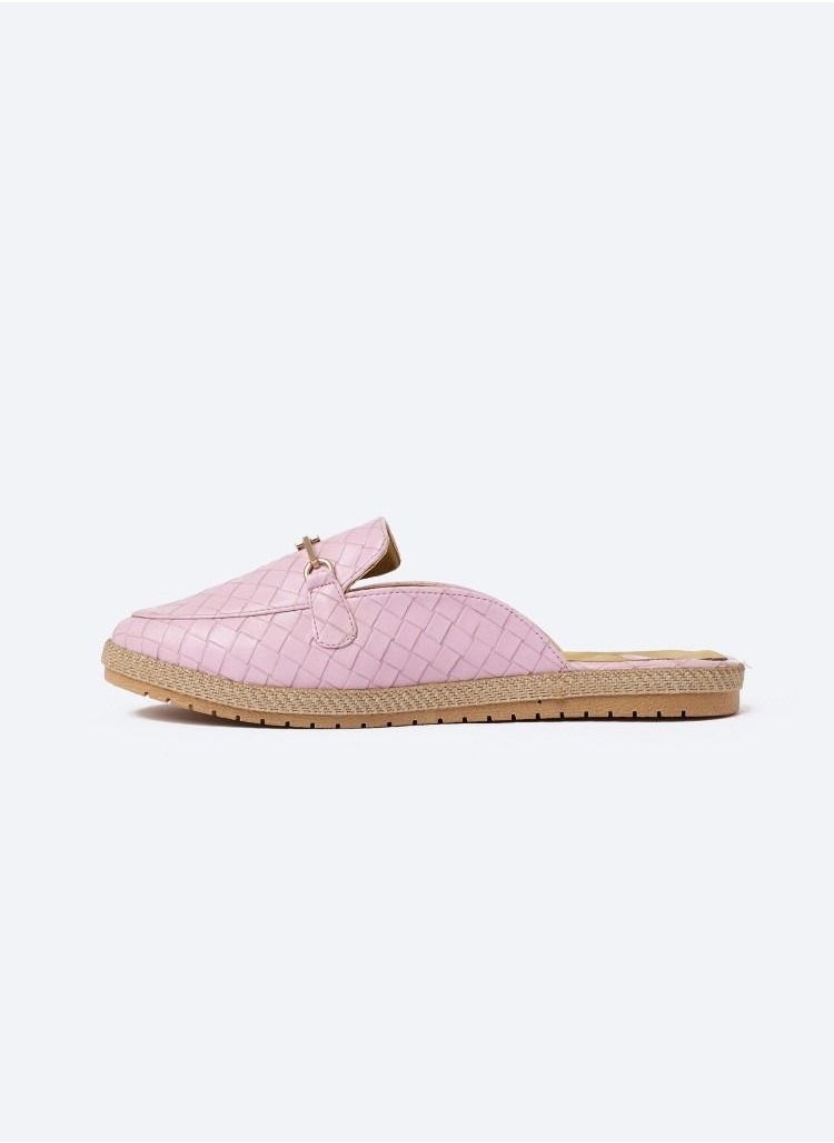 زهوة Slipper Circled  Accessories Leather Flat  - Image 4