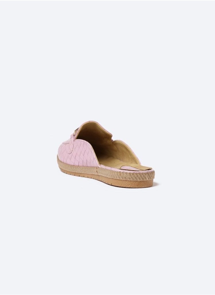 زهوة Slipper Circled  Accessories Leather Flat  - Image 5