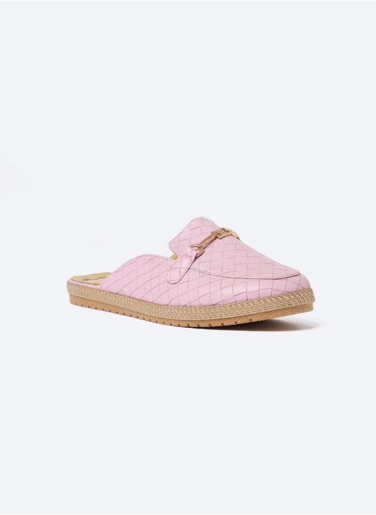 زهوة Slipper Circled  Accessories Leather Flat  - Image 1